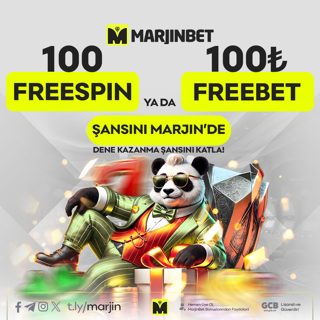 Marjinbet Koşulsuz Deneme Bonusu ile Tanışın